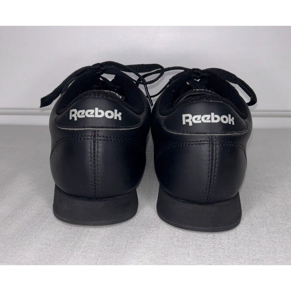 Reebok Classic Women's Black Sneakers Shoes - Size 8.5 - Picture 6 of 8